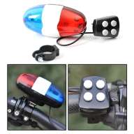  Полицейская сирена гудок для велосипеда со светодиодами Police Car Light Trumpet, 4 сигнала - Полицейская сирена гудок для велосипеда со светодиодами Police Car Light Trumpet, 4 сигнала