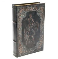 Книга сейф "Император", тиснение на коже, 26 х 17 х 5 см
