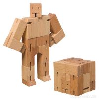 Головоломка деревянная Робот-трансформер №1